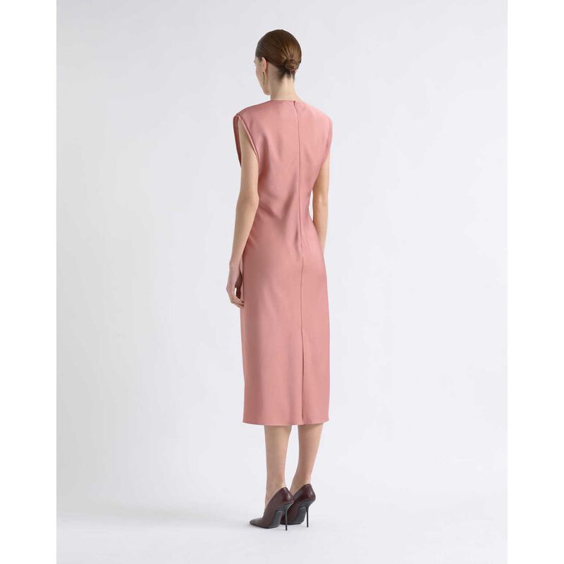 Cue Satin Bias Midi Dress image number 13